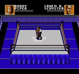 WWF Wrestlemania Steel Cage Challenge (USA) In game screenshot